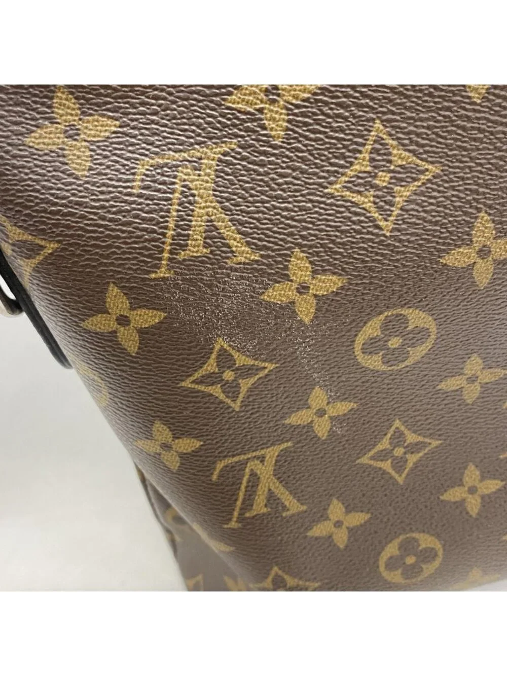 Louis Vuitton Briefcase Monogram Macassar Porte Documents Jules NM Brown Black